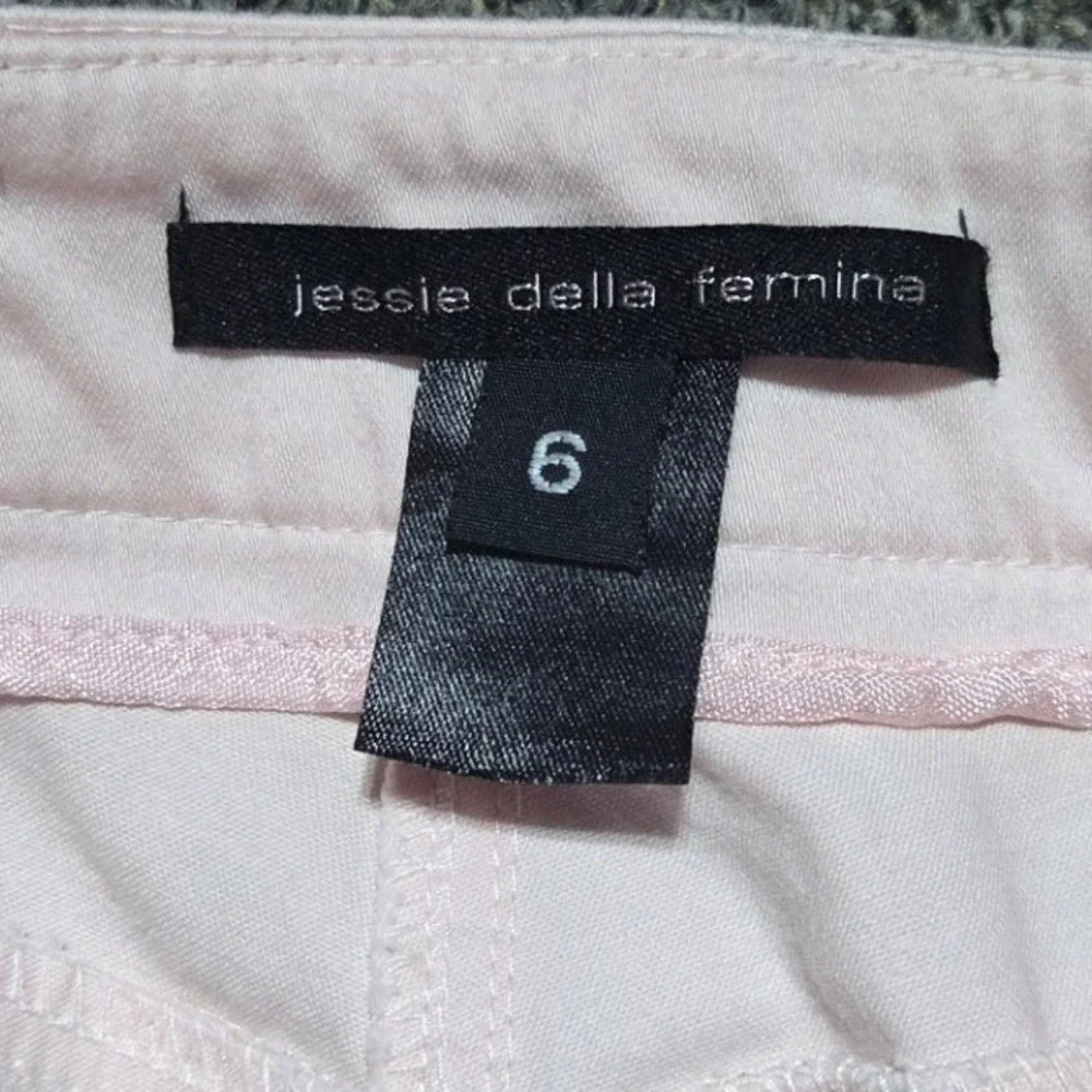 Light Pink Wide-Leg Cargo Pants